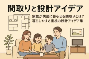 家族が快適に暮らせる間取りとは？暮らしやすさ重視の設計アイデア集