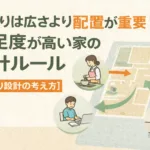 間取りは広さより配置が重要！